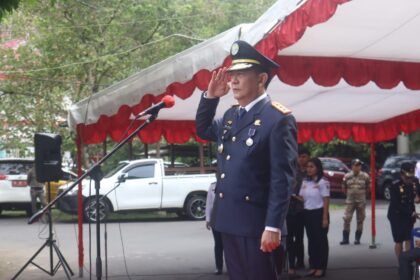 Wali Kota Caroll Senduk Pimpin Upacara Peringatan Hari Perhubungan Nasional 2024 di Kota Tomohon