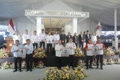 KPU Sulut resmi tetapkan nomor urut pasangan calon gubernur dan wakil gubernur Sulut 2024