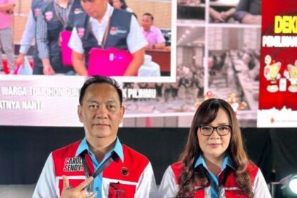 Caroll-Sendy Tegaskan Komitmen Perubahan Nyata Demi Tomohon yang Lebih Maju