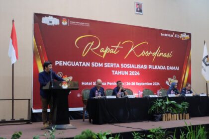 KPU Sulawesi Utara Gelar Penguatan SDM dan Sosialisasi Pilkada Damai 2024