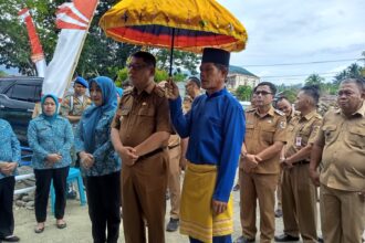 Kunjungan Kerja di Kecamatan Kotamobagu Selatan, (Foto: ZONAUTARA.com/Sajidin Kandoli).