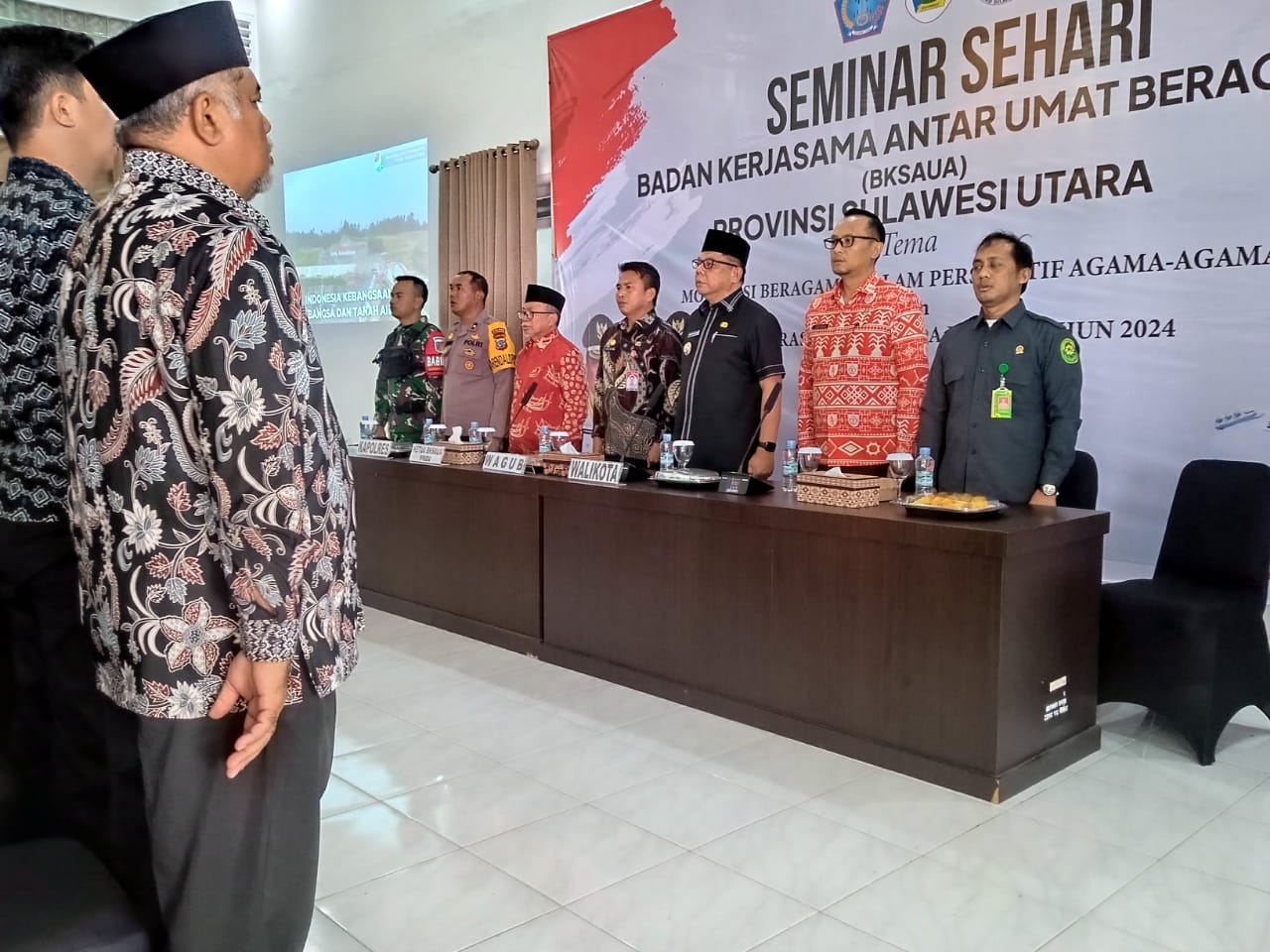 Netralitas aparat dan moderasi beragama, kunci pemilukada 2024, (foto: zonautara. Com/sajidin kandoli).