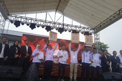 Suasana penetapan nomor urut Paslon Wali Kota dan Wakil Wali Kota Kotamobagu, (Foto: ZONAUATARA.com/Sajidin Kandoli).