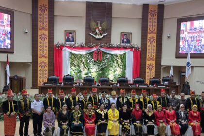 Suasana Rapat Paripurna DPRD Provinsi Sulawesi Utara, (Foto: Diskominfo KK).