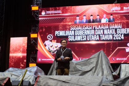 Ketua KPU Sulut, Kenly M Poluan, (Foto: ZONAUTARA.com/Yegar Sahaduta).