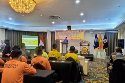 Suasana Pelatihan Teknis Medical First Responder (MFR) bagi Potensi Pencarian dan Pertolongan (SAR) Kantor Pencarian dan Pertolongan Manado Tahun 2024, (Foto: ZONAUTARA.com/Sajidin Kandoli).