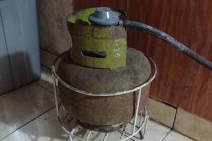 LPG 3 Kg kerap langkah di Kota Kotamobagu, (Foto: ZONAUTARA.com/Sajidin Kandoli).