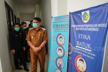 FOTO: PJ Wali Kota Kotamobagu tinjau fasilitas dan pelayanan RSUD Kotamobagu