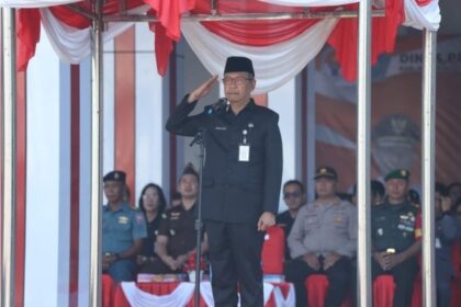 Peringati Hari Sumpah Pemuda ke-96, Pemkab Sitaro gelar upacara bendera