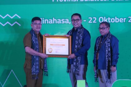 Tomohon Raih Penghargaan IPS "Baik" dari BPS dalam Rapat Koordinasi ST2023 se-Sulut