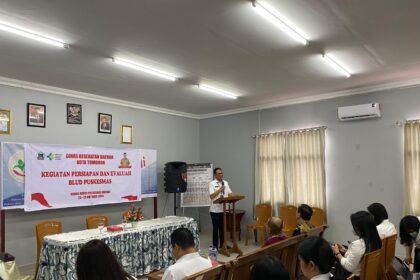 Pemerintah Kota Tomohon Laksanakan Persiapan dan Evaluasi BLUD Puskesmas