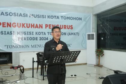 Tomohon Kukuhkan Asosiasi Musisi, Wujudkan Kota Musisi di Tingkat Internasional
