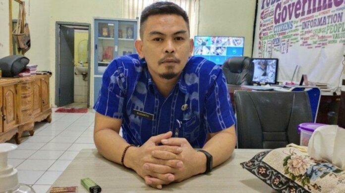 Kepala Badan Pengelolaan Keuangan Daerah (BPKD) Kota Kotamobagu, Pra Sugiarto Yunus,(Foto: Tnews).