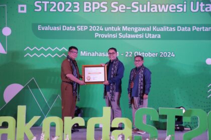 Pemkot Kotamobagu raih predikat 'Baik' Indeks Pembangunan Statistik 2024