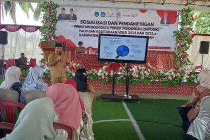 Diinisiasi Disdikbud, Sekda Bolsel buka sosialisasi Dapodik PAUD dan Kesetaraan versi 2025