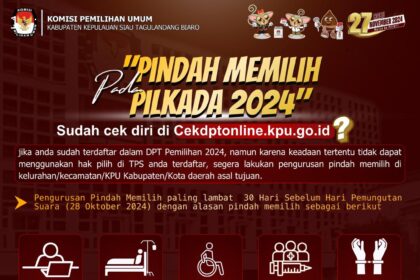 Bagaimana ketentuan dan prosedur pindah memilih pada Pilkada 2024?
