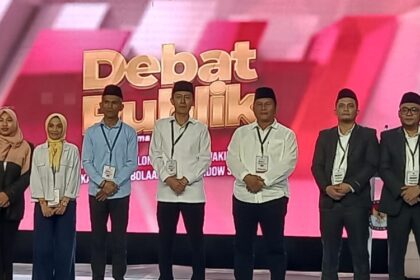 Debat perdana KPU Bolsel: Dua pasang calon bupati adu gagasan untuk masa depan