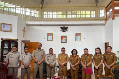 Pjs Wali Kota Tomohon Bahas Penyelesaian Sertifikasi Aset Tanah Pemkot Bersama Kepala ATR/BPN