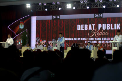 Komitmen kandidat untuk pembangunan Bolmong diuji dalam debat publik kedua Pilkada 2024
