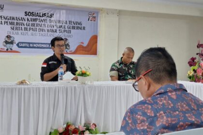 Bawaslu Sitaro tekankan pengawasan kampanye dan masa tenang Pilkada 2024