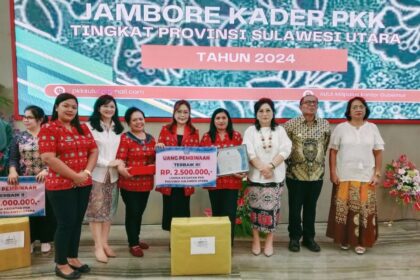 Ketua TP-PKK Sitaro raih penghargaan di Jambore Kader PKK Sulawesi Utara