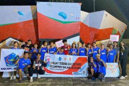 FPTI Sitaro raih 5 medali emas di Kejurprov panjat tebing Sulut 2024