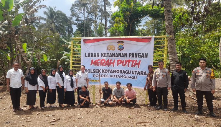 Suasana saat peluncuran program ketahanan Pangan Merah Putih di Desa Pontodon Timur, (Foto: Lamk/Kuasa.net).