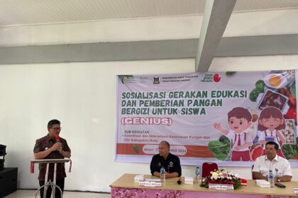 Menuju Indonesia Emas 2045, Pemkot Tomohon beri edukasi pangan bergizi