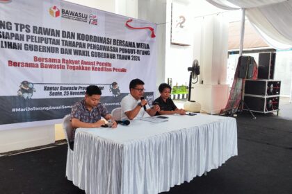 Bawaslu Sulut gelar launching TPS rawan, tekankan mitigasi kerawanan pilkada 2024