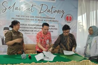 Rsud kotamobagu resmi miliki layanan cuci darah, (foto: zonautara. Com/sajidin kandoli).