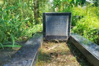 Makam kartini manoppo di kota kotamobagu, (foto: tentangpuan. Com/tri deyna).