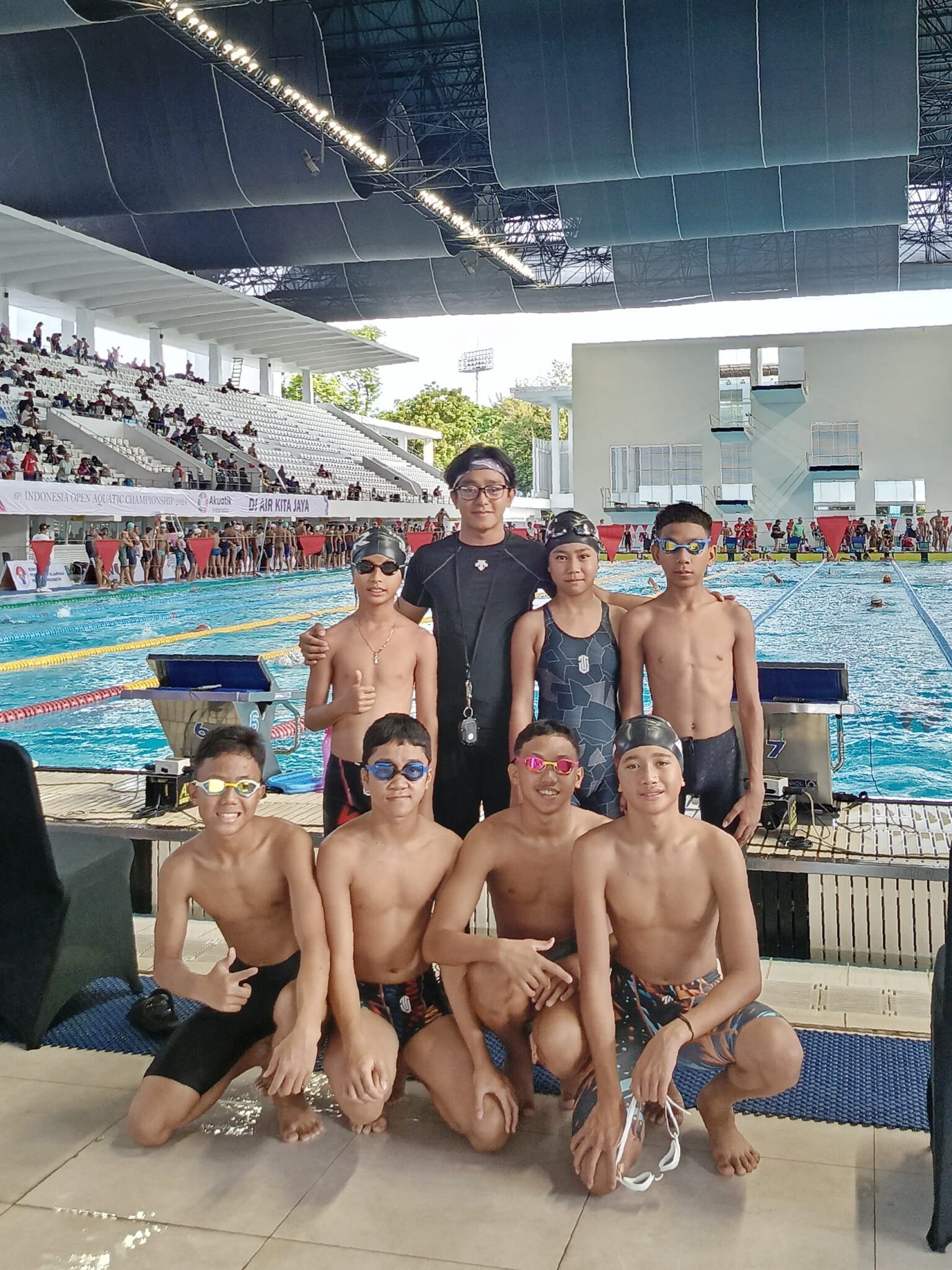 Znergy Aquatic Club Kotamobagu: Klub Renang Baru yang Langsung Berprestasi di Tingkat Nasional, (Foto: Dokumen Pribadi).