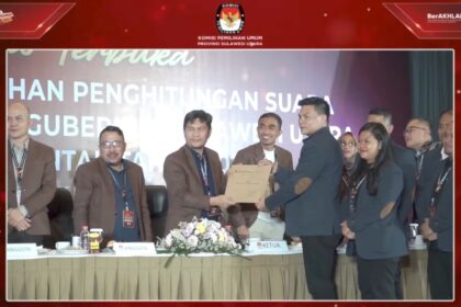 Rekapitulasi suara Talaud disetujui setelah sempat terjadi perdebatan antara KPU dan saksi paslon E2L