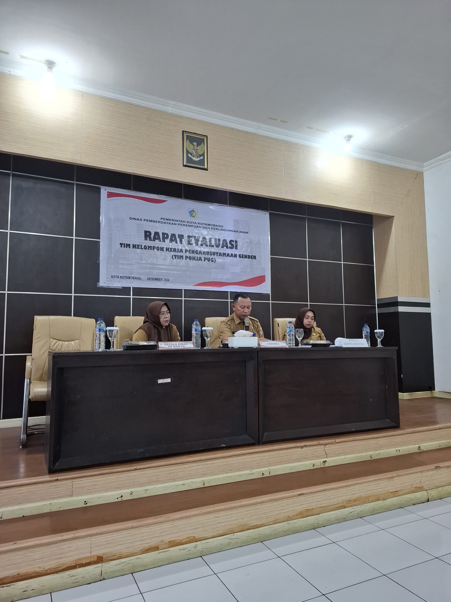 Rapat Evaluasi Kelompok Kerja Pengarusutamaan Gender (Pokja PUG), (Foto: Dokumen Pribadi).