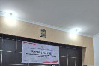 Rapat Evaluasi Kelompok Kerja Pengarusutamaan Gender (Pokja PUG), (Foto: Dokumen Pribadi).