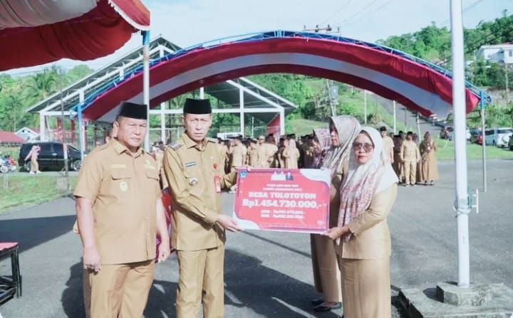 Apel perdana Pemkab Bolsel awali Tahun 2025, Kamaru sampaikan berbagai pesan penting