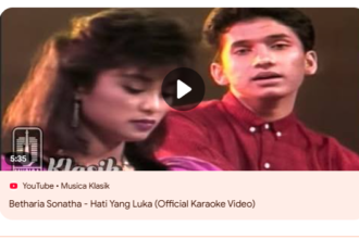 Tangkapan layar dari Youtube official Betharia Sonata.