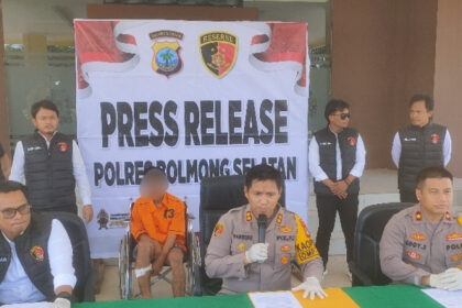 Coba kabur, pelaku curanmor didor aparat Polres Bolsel