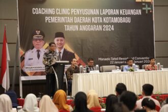 Coaching Clinic Penyusunan LKPD Kota Kotamobagu 2024 ditutup, berharap kemampuan pengelola keuangan meningkat