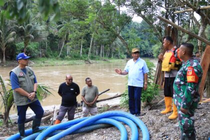 Beri bantuan korban terdampak banjir di Gogagoman, Pj Wali Kota Kotamobagu turut pantau pencarian korban hanyut