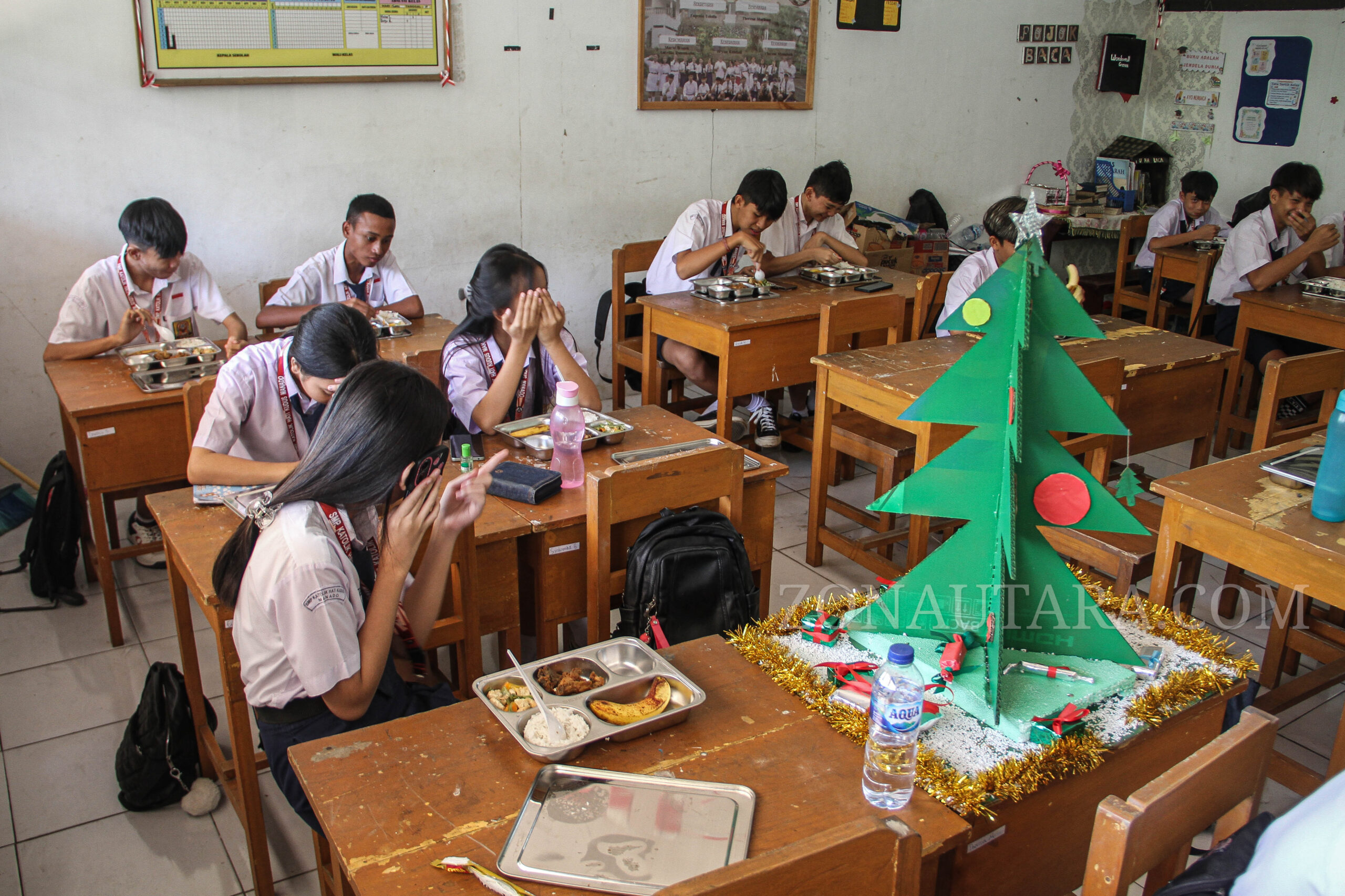 Foto: Pelaksanaan program Makan Bergizi Gratis di Manado