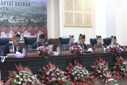 Pemkot Tomohon hadiri rapat paripurna HUT ke-22 Tomohon