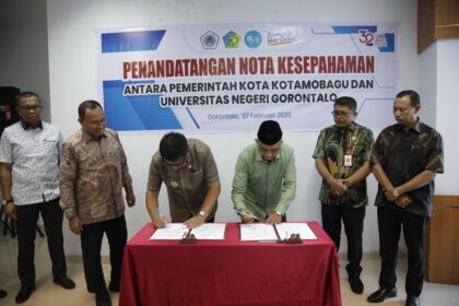 Tingkatkan kesejahteraan masyarakat, Pemkot Kotamobagu gandeng Universitas Negeri Gorontalo