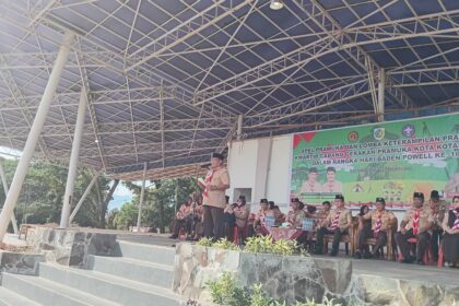 Dibuka Kadis Pendidikan, Pemkot Kotamobagu dukung Pramuka dalam mempersiapkan generasi muda