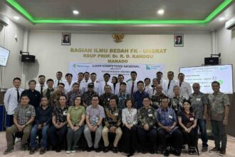 Bagian Bedah FK UNSRAT dan RSUP Prof. R.D. Kandou sukses gelar ujian kompetensi nasional wilayah IV