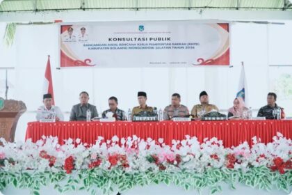 Pemkab Bolsel gelar konsultasi publik RKPD 2026, jaring aspirasi masyarakat untuk pembangunan daerah