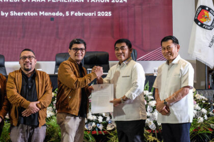 FOTO: Penetapan Gubernur dan Wakil Gubernur Sulawesi Utara terpilih