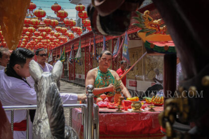 FOTO: Persiapan jelang perayaan Cap Go Meh di Manado