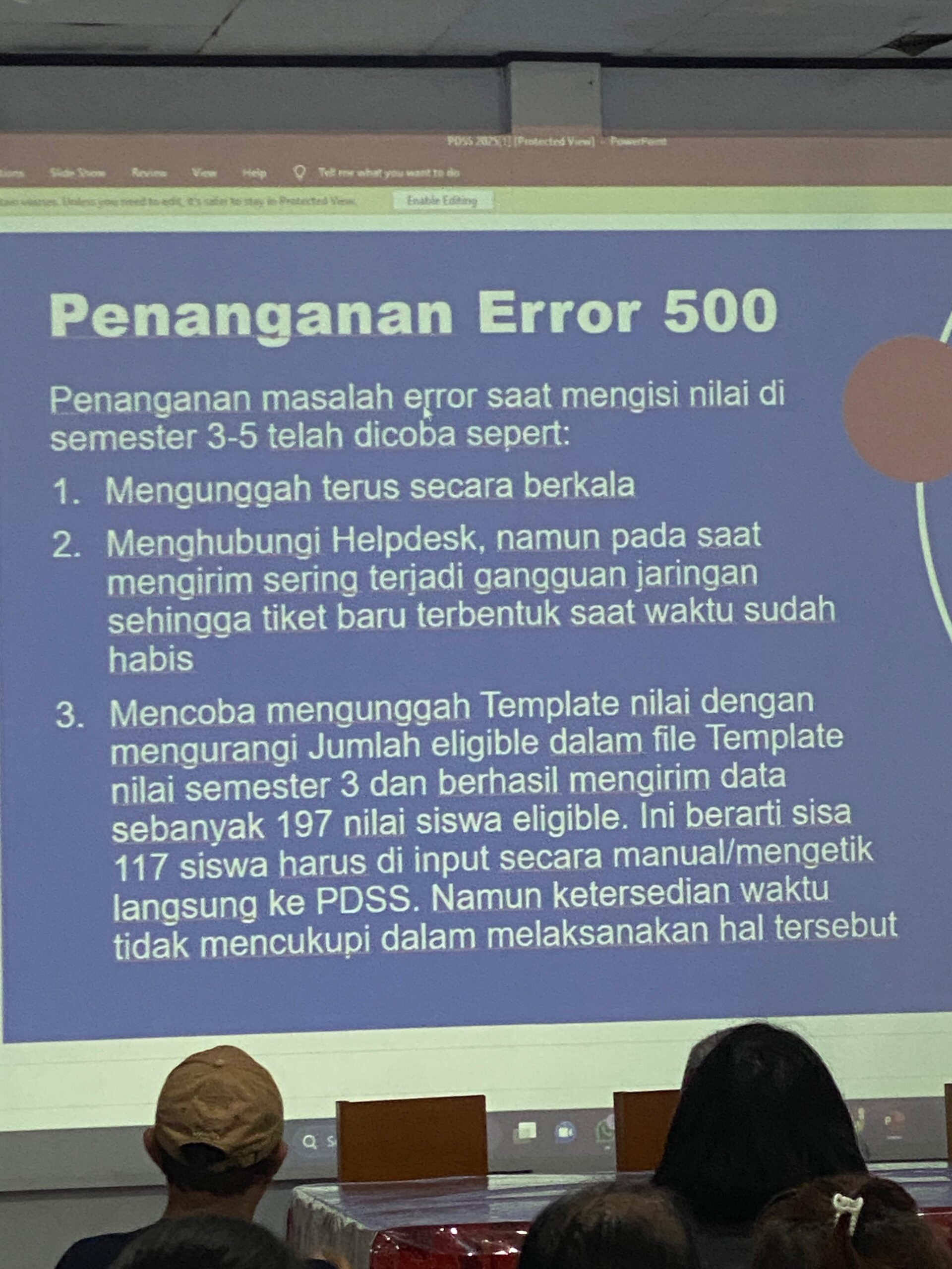 Finalisasi PDSS bermasalah, SMAN 9 Manado dianggap lalai