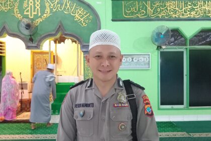Tarawih Keliling di Masjid Nurul Islam, Polres Kotamobagu sentil soal bahaya balap liar